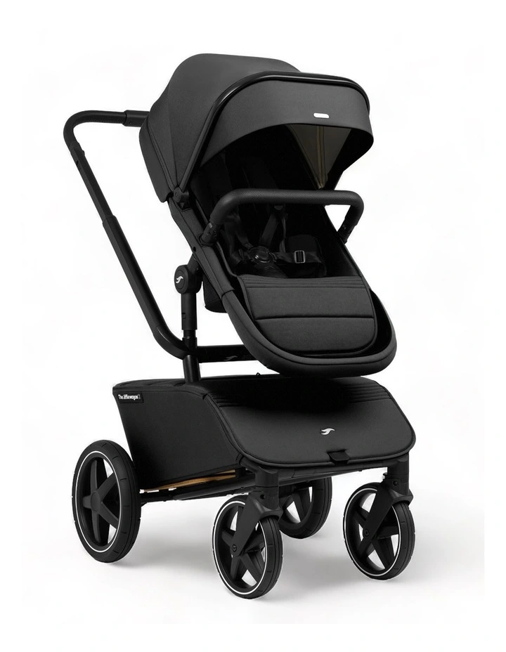 Wagon 2 Pram in Black