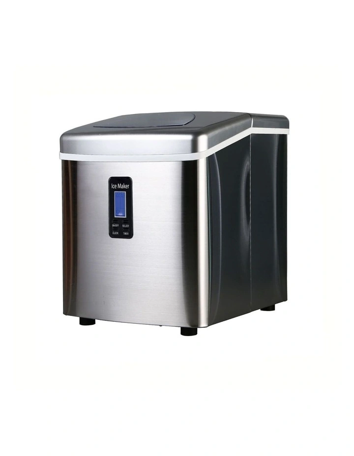 Ice Maker Machine withLCD Stainless Steel 3.2L