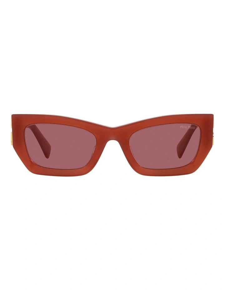 MU 09WS Sunglasses in Red