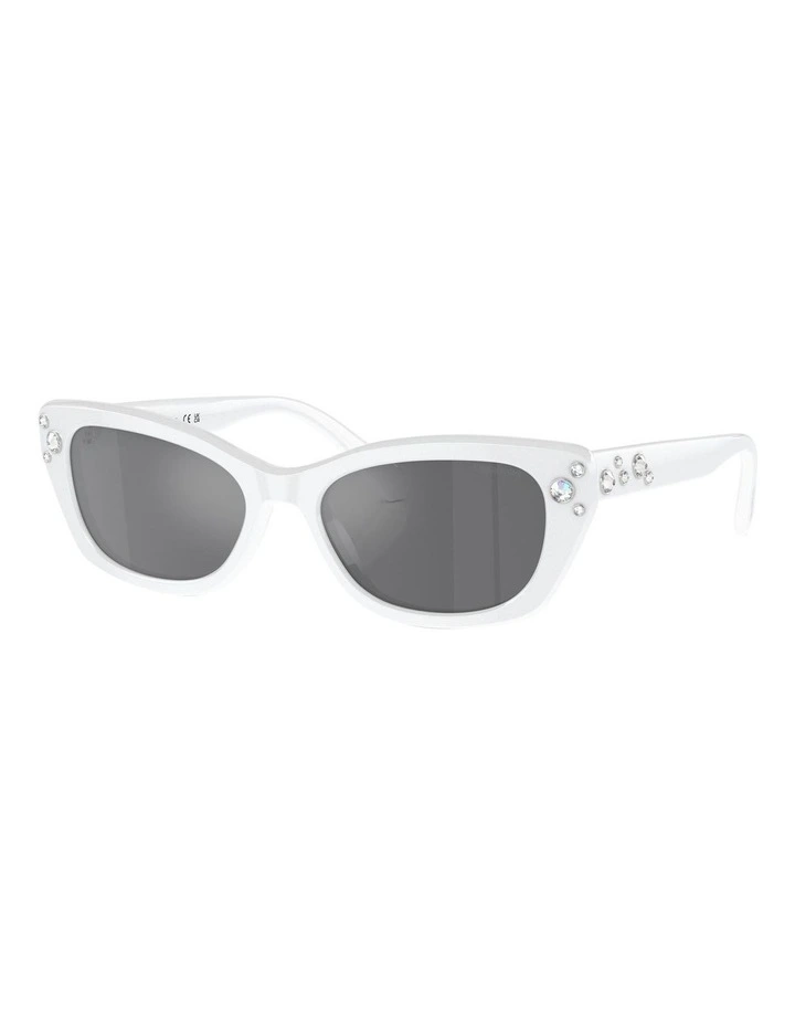 SK6019 Sunglasses in White