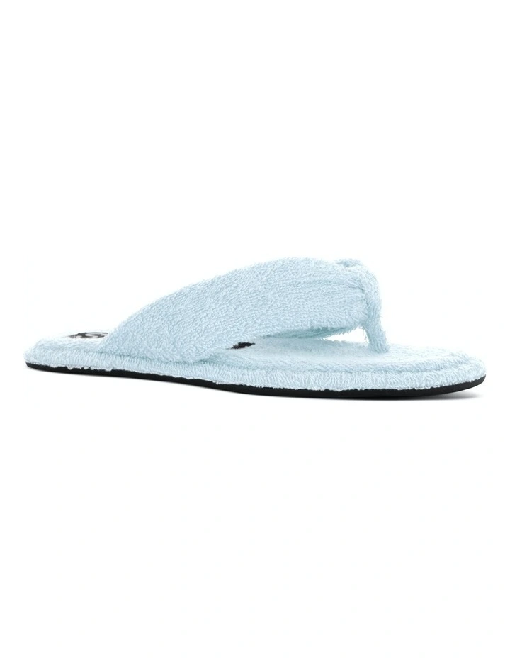 Izzy Flat Sandals in Blue