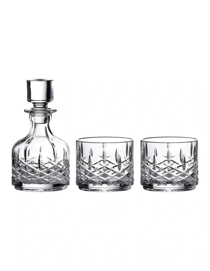Markham Decanter and Tumbler 3pc Set