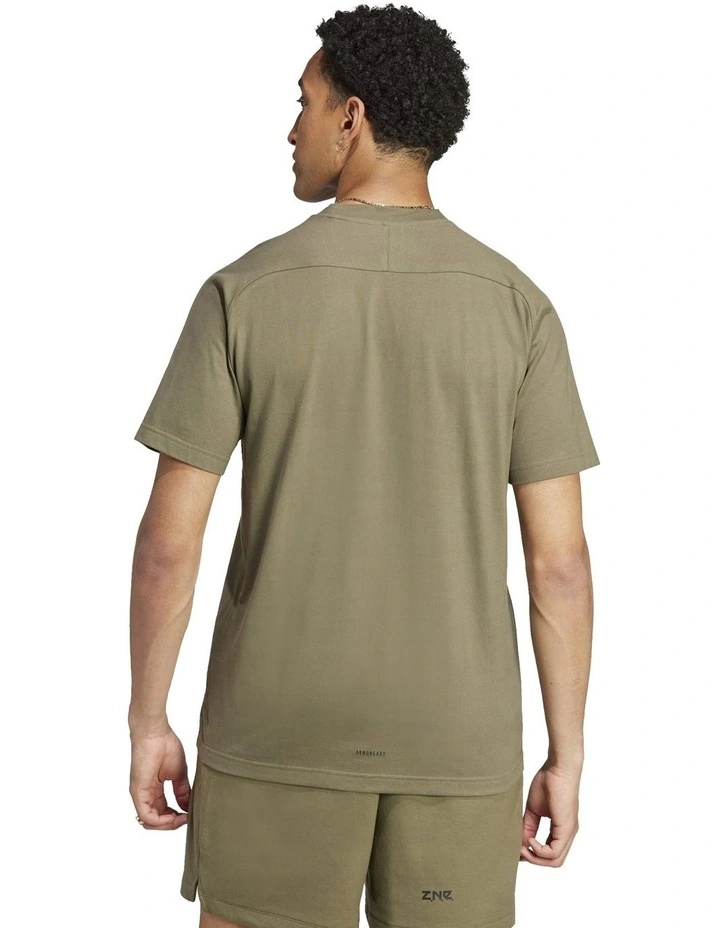 Z.N.E. T-shirt in Olive Strata