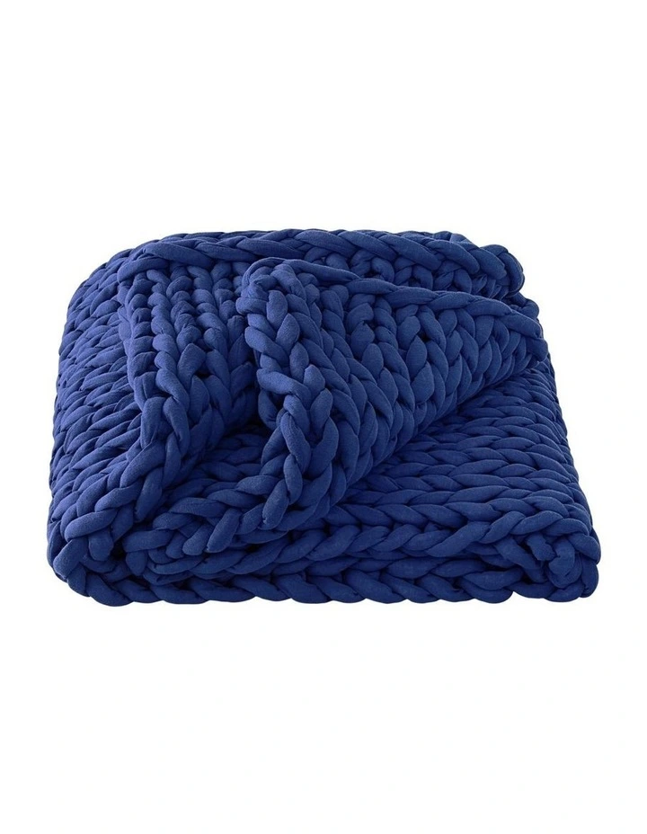 Sabine Weighted Blanket 6.5kg in Cobalt