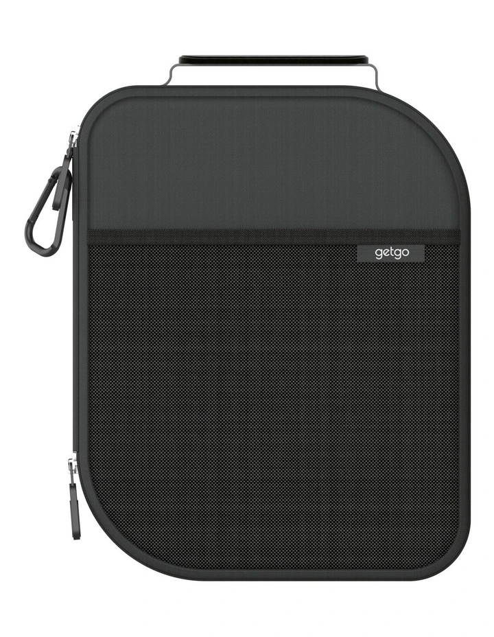GetGo Insulated Lunch Bag With Pocket in Black