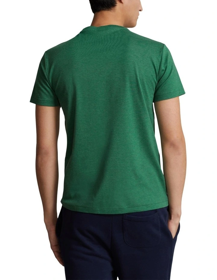 Custom Slim Fit Soft Cotton T-shirt in Green
