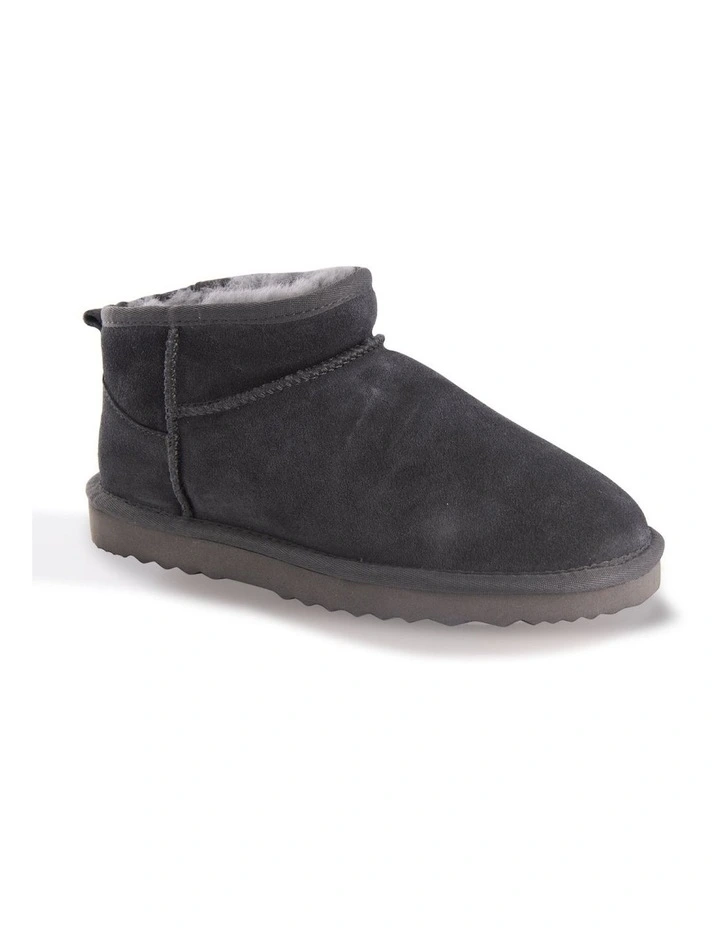 Women Sheepsk Classic Ultra Mini UGG Boot Grey