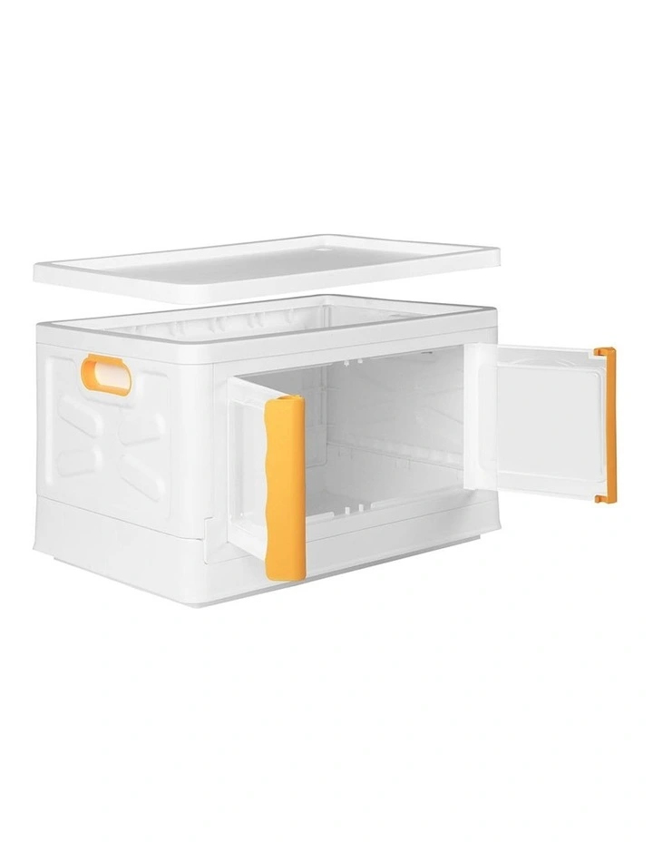 45L Stackable Storage Box in Yellow