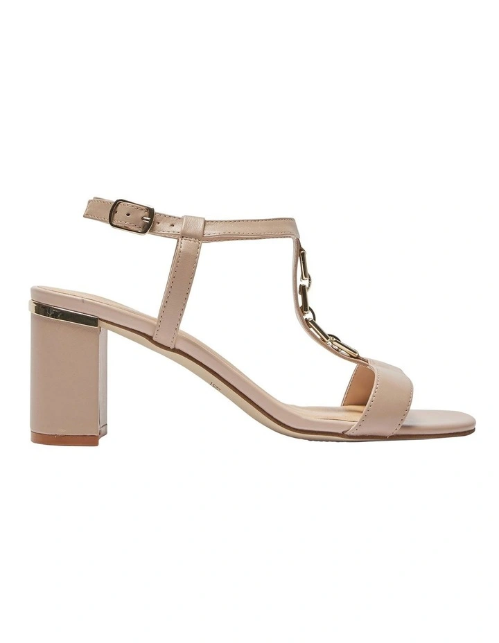 Unicorn Leather Sandals in Blush