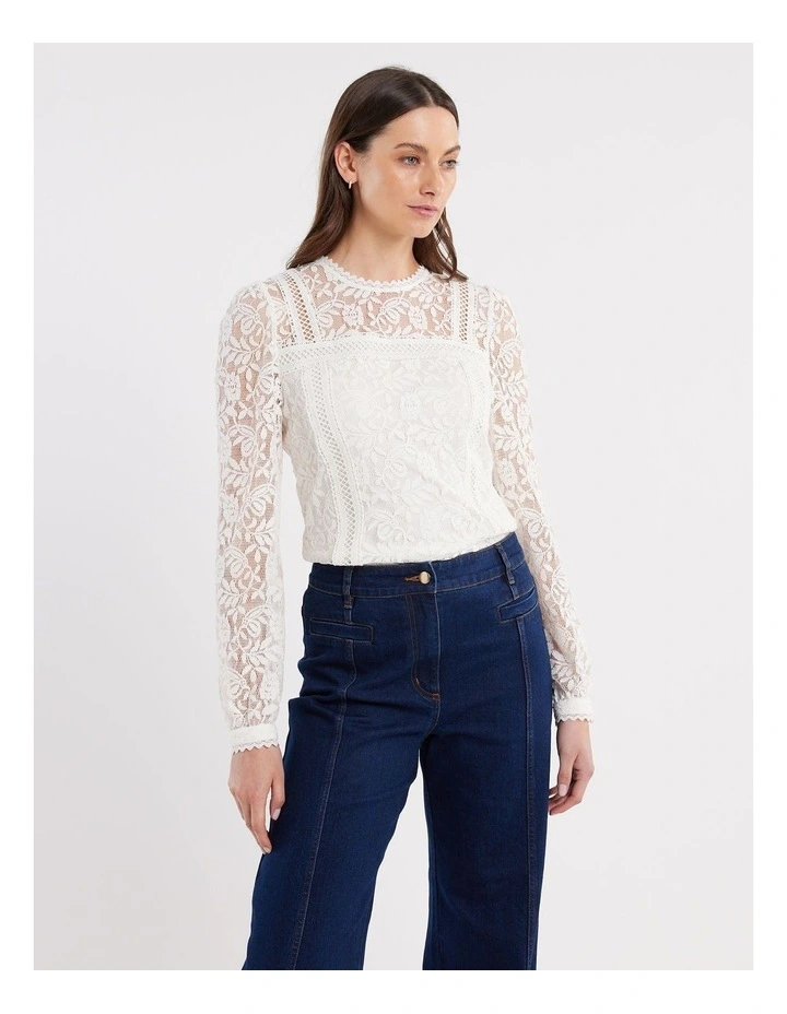 Sophina Top in Ivory