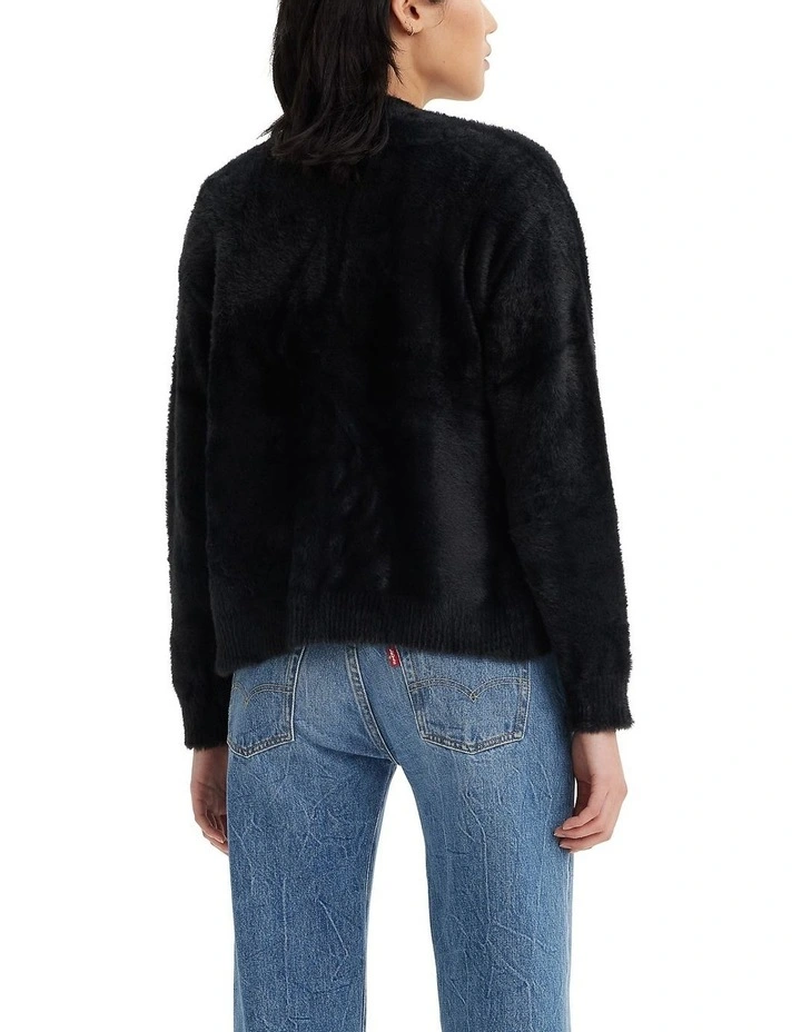 Betty Cardigan in Caviar