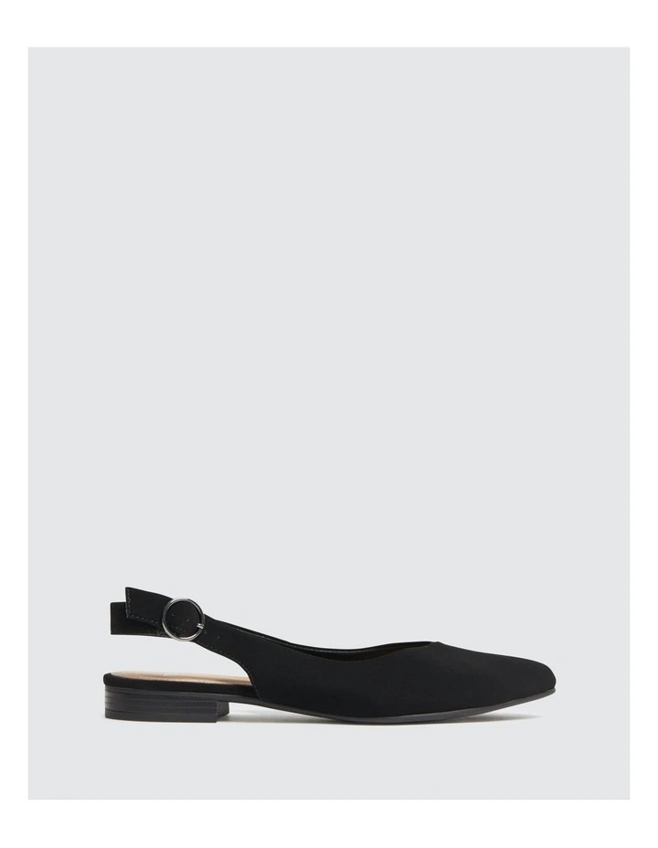 Enya Flat in Black