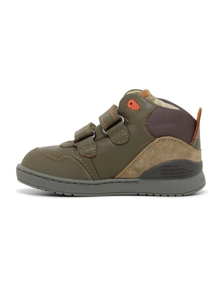 Bioevolution Botin 231224 Self Fastening Boots in Green