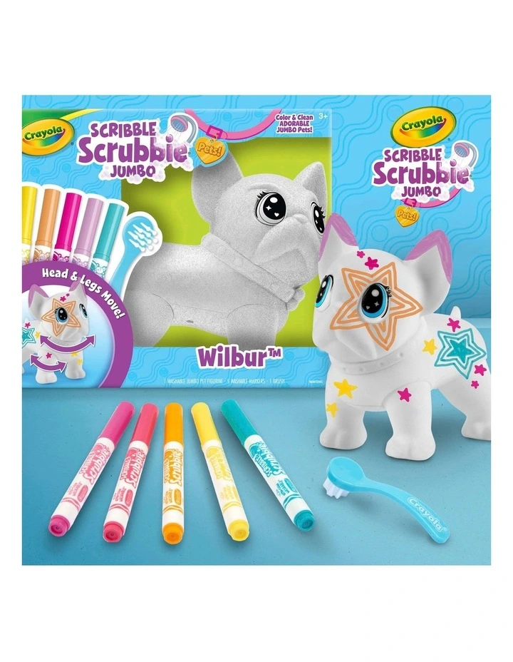 Wilbur Scribble Scrubbie Jumbo
