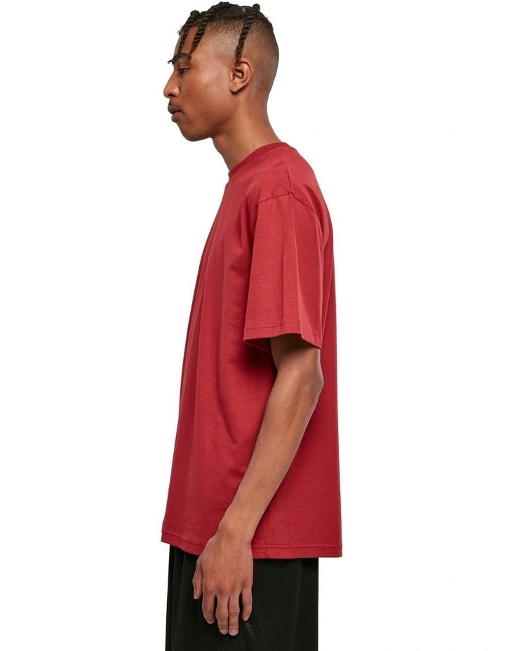Tall Tee in Brick Red