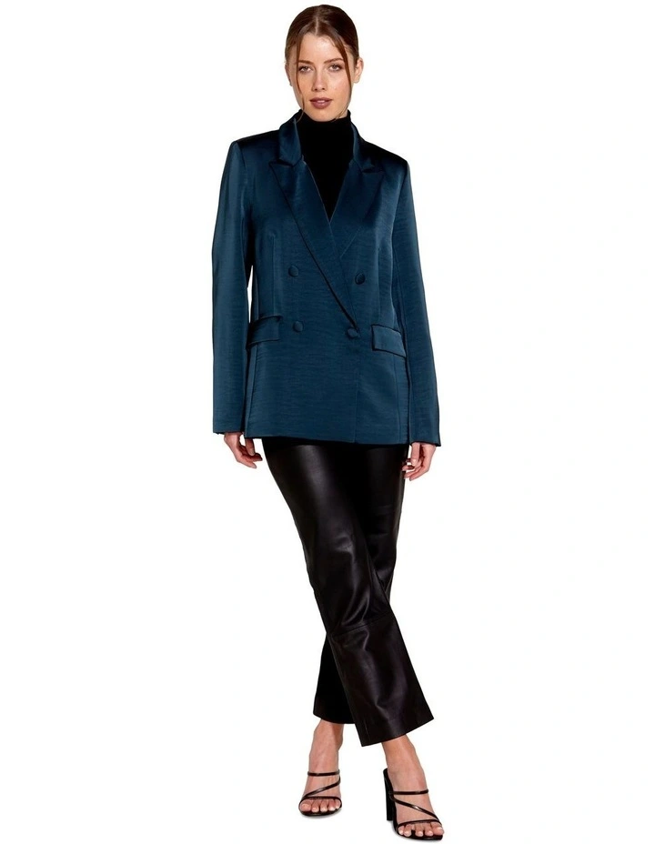 Starstruck Blazer in Teal