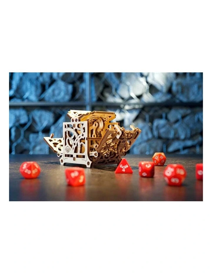 Dice Keeper 62 Piece Wooden 3D Puzzle Gift Set