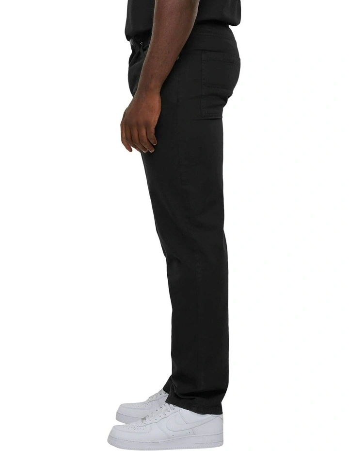 Organic Skater Chino Pants in Black
