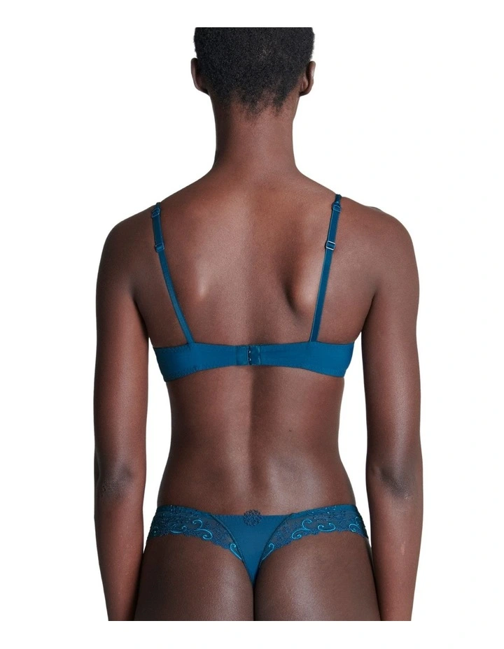 Delice Half Cup Bra in Blue