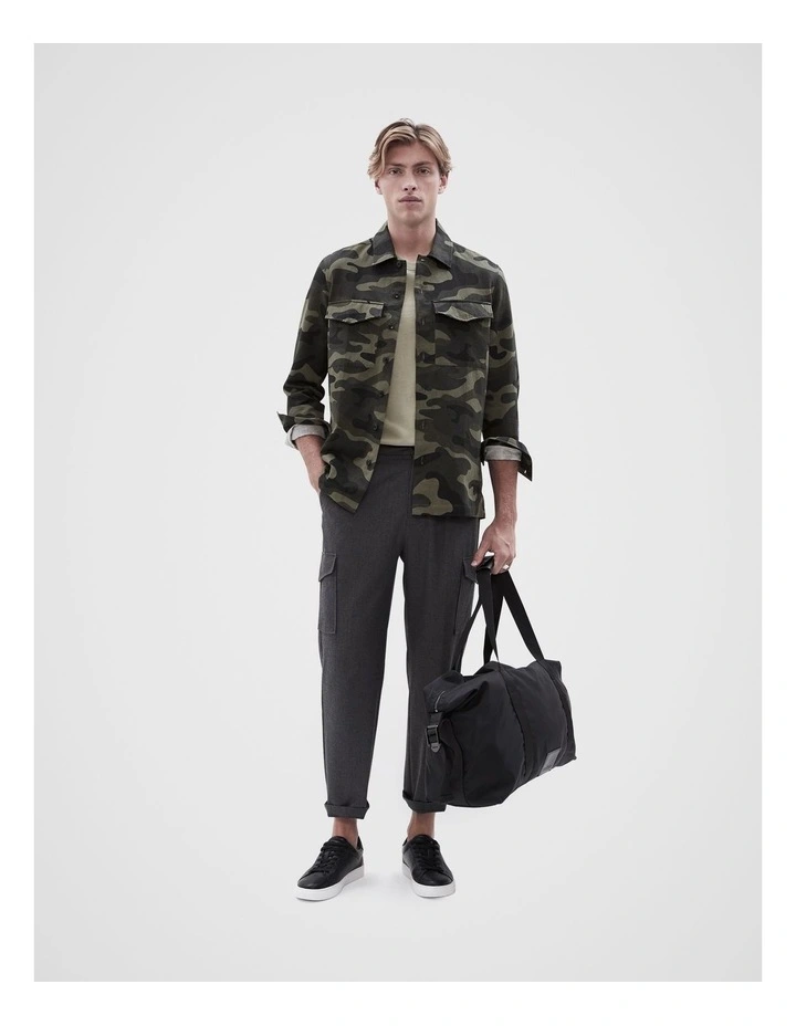 Utility Overshirt in Camo