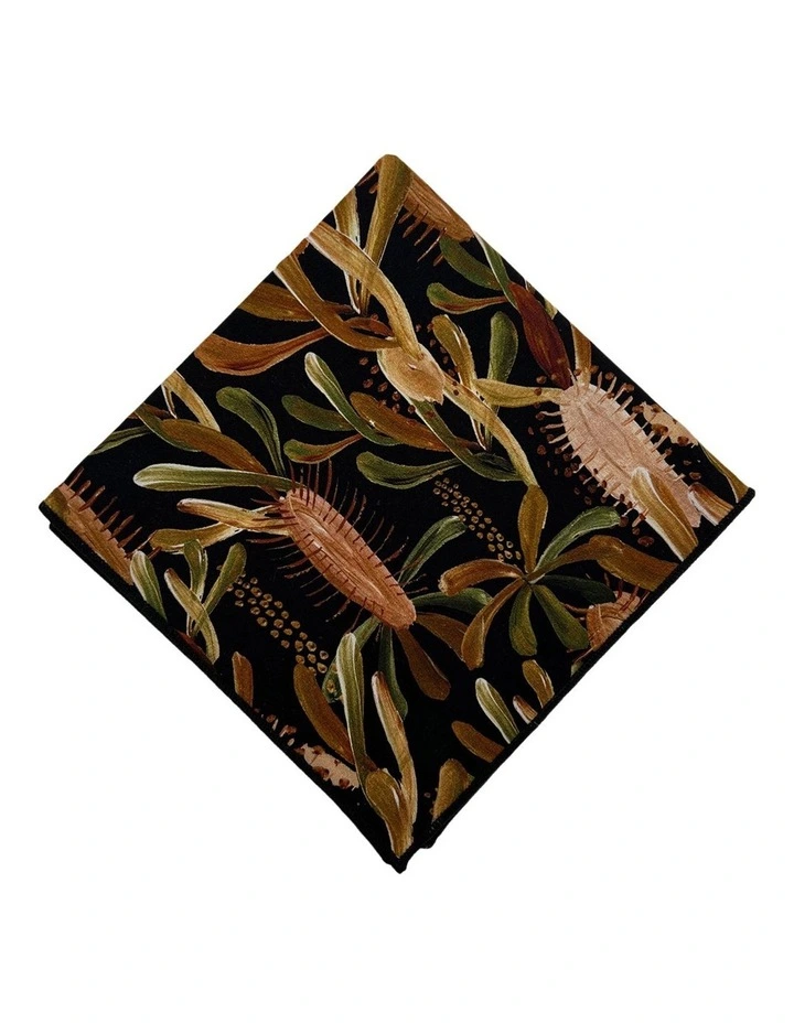Grass Tree Bow Tie Gift Set in Black Multi