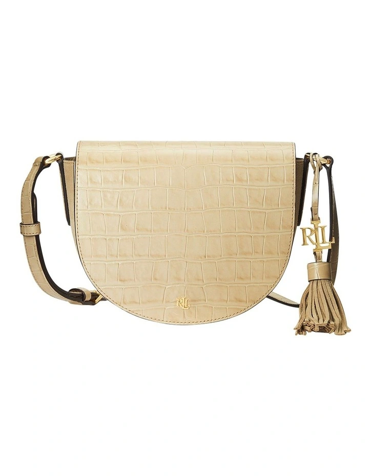 Witley 20 Parchment Saddle Crossbody Bag