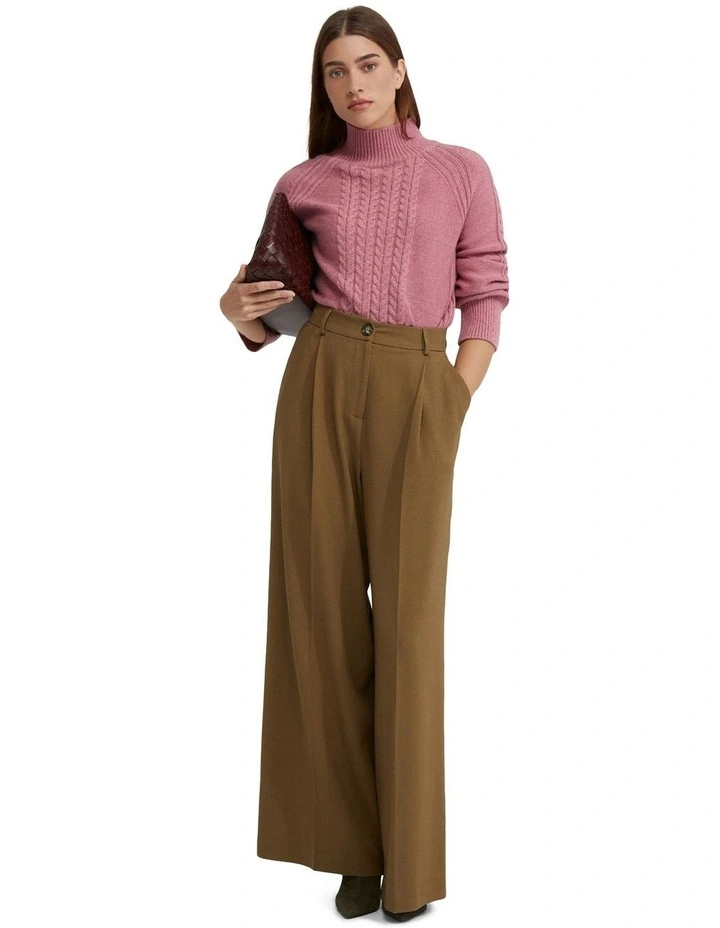 Liberty Cable Knit in Pink