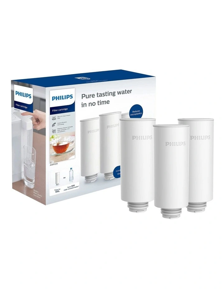 Micro X-Clean Instant Filter 3 Pack in White
