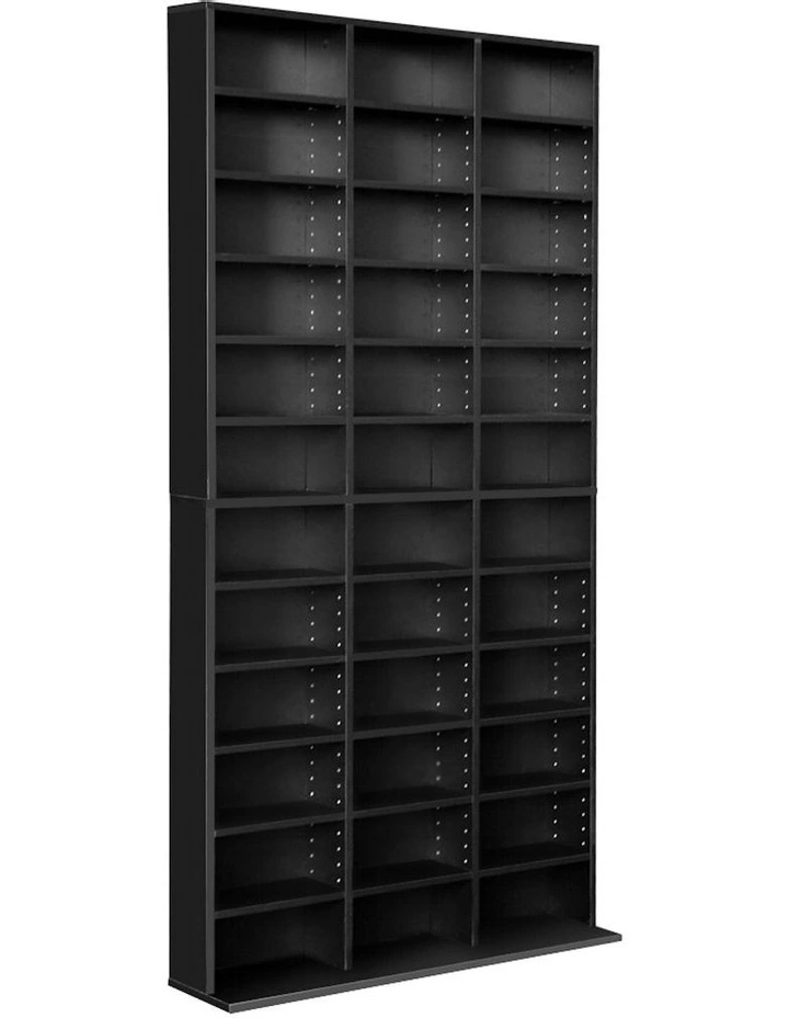 Bookshelf CD Storage Rack in Bert Black