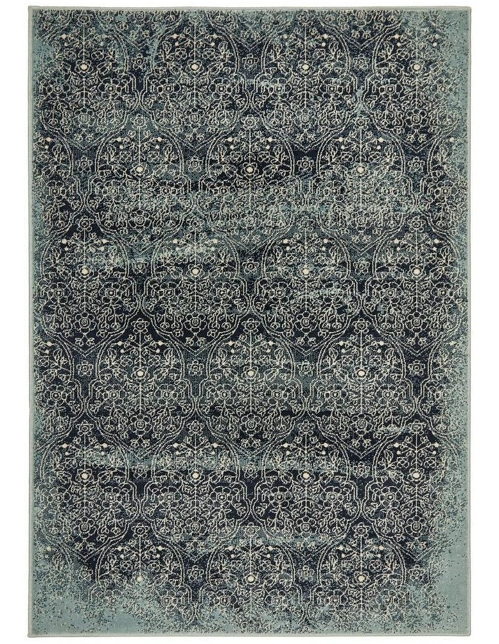 Oxford Mayfair Edge Denim Rug