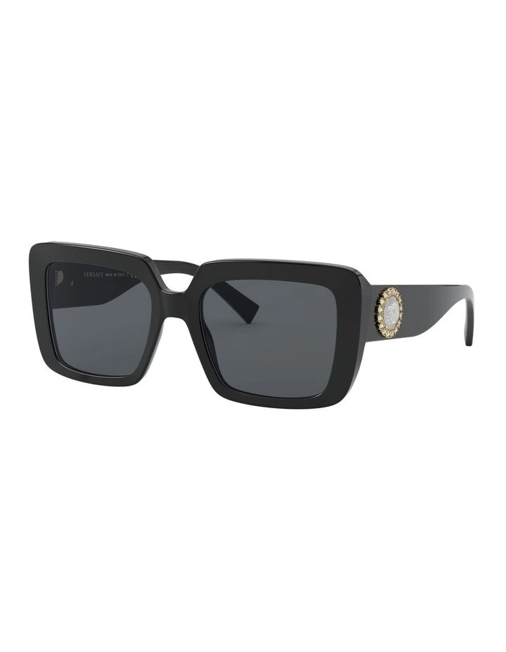 VE4384B Black Sunglasses