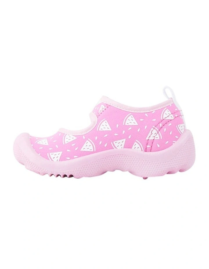 Beach Watermelon Sandals in Pink/White