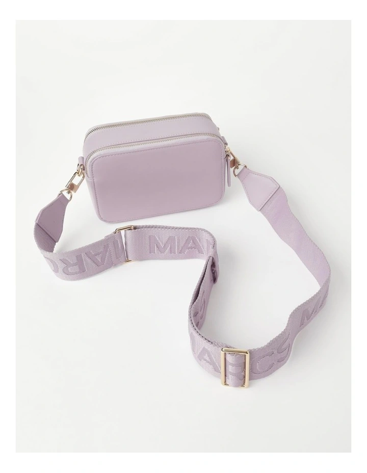 Budapest Camera Crossbody Bag In Lavender