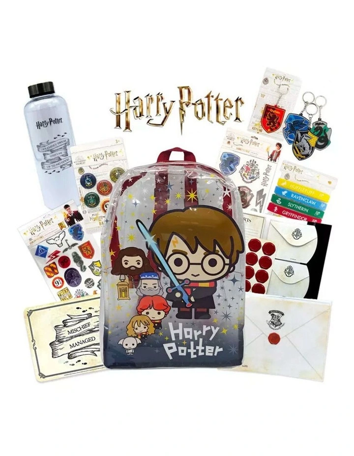 Harry Potter Fun Kids Toy Gift Backpack/Craft Showbag w/ Bottle