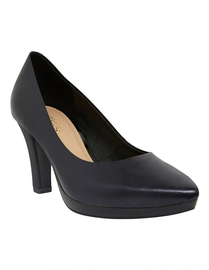 Opera Black Glove Heeled Shoes