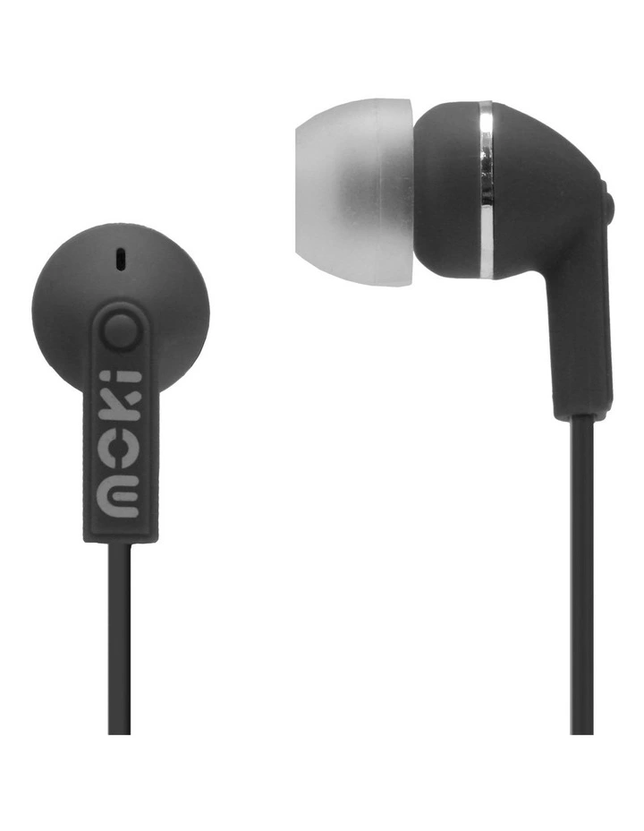 Dots Noise Isolation Earbuds Black