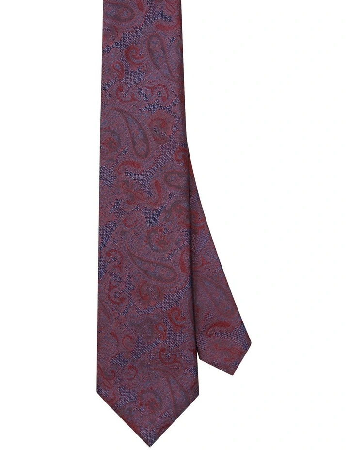 Paisley Tie in Red