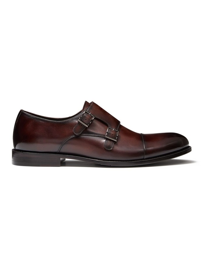 Balmoral Monk Strap Shoes in Brown