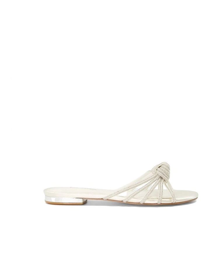 Newlie Bridal Sandal in Ivory