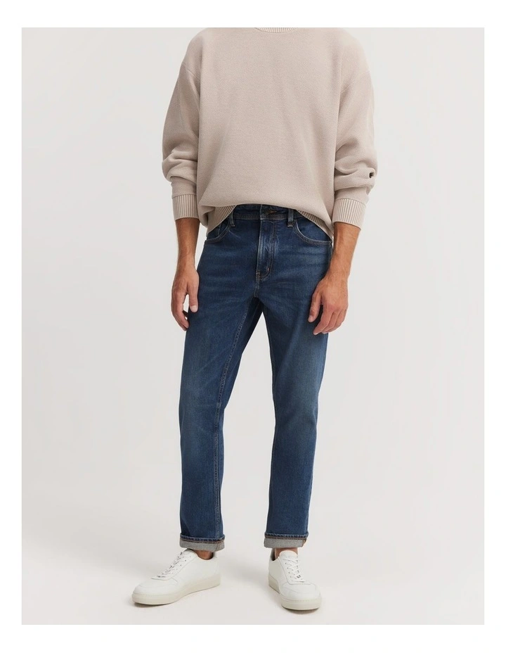 Slim Fit Jean in Dark Indigo
