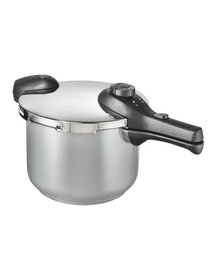 Pressure Cooker 22cm/6.0lt - Steel Grey