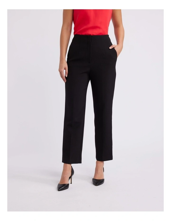 Sophie Crepe Pant in Black