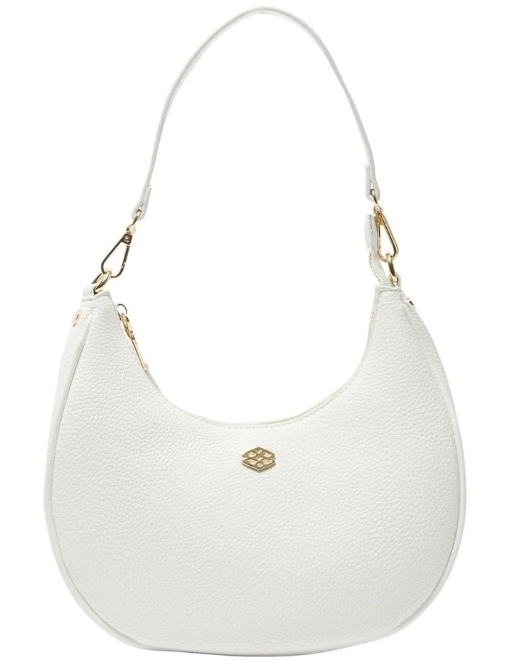 H-Julia Bag in White Pebble