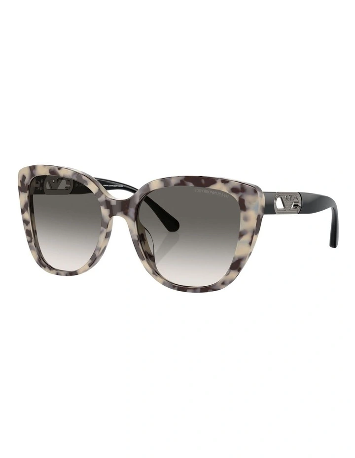 EA4214U Sunglasses in Brown