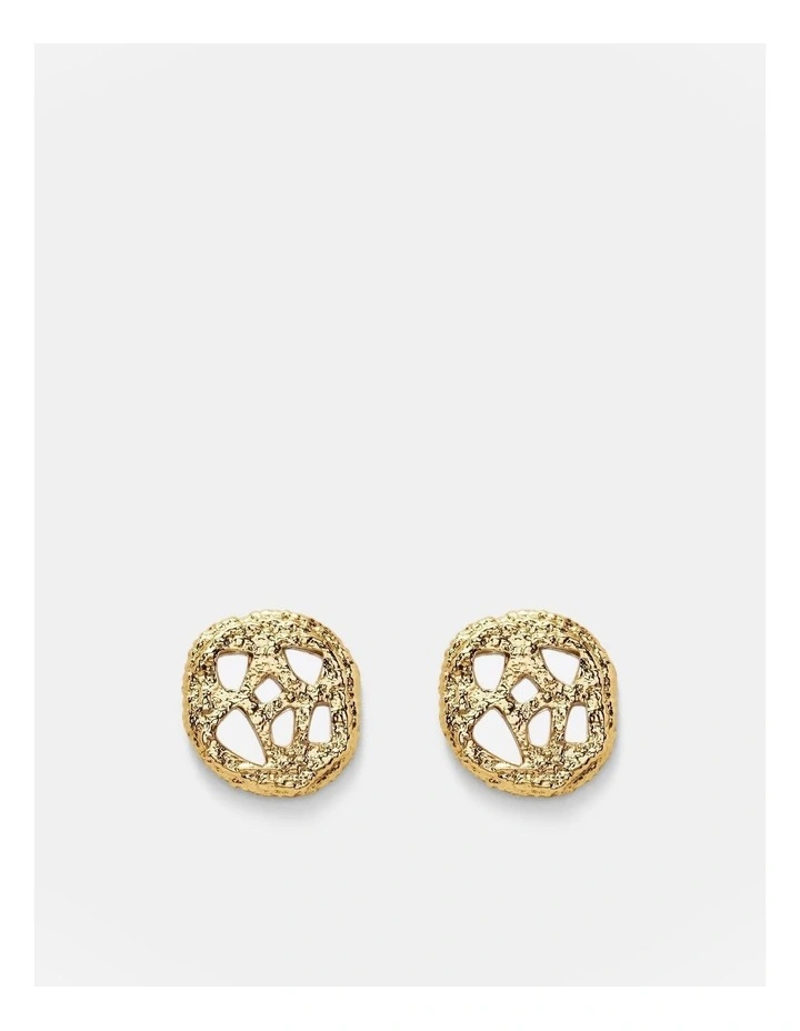 Remnants Earrings in Gold