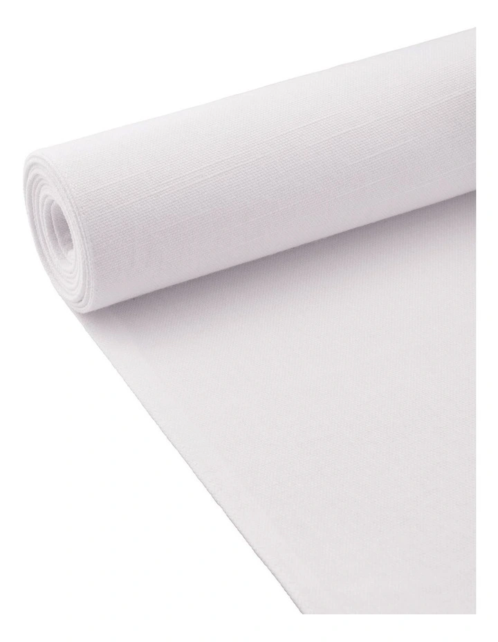 Classics Cotton Runner 150x33cm in Snow