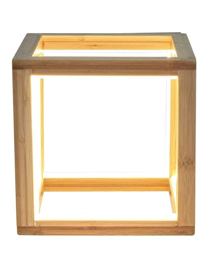 Cube LED Lamp Modern Light in Natural