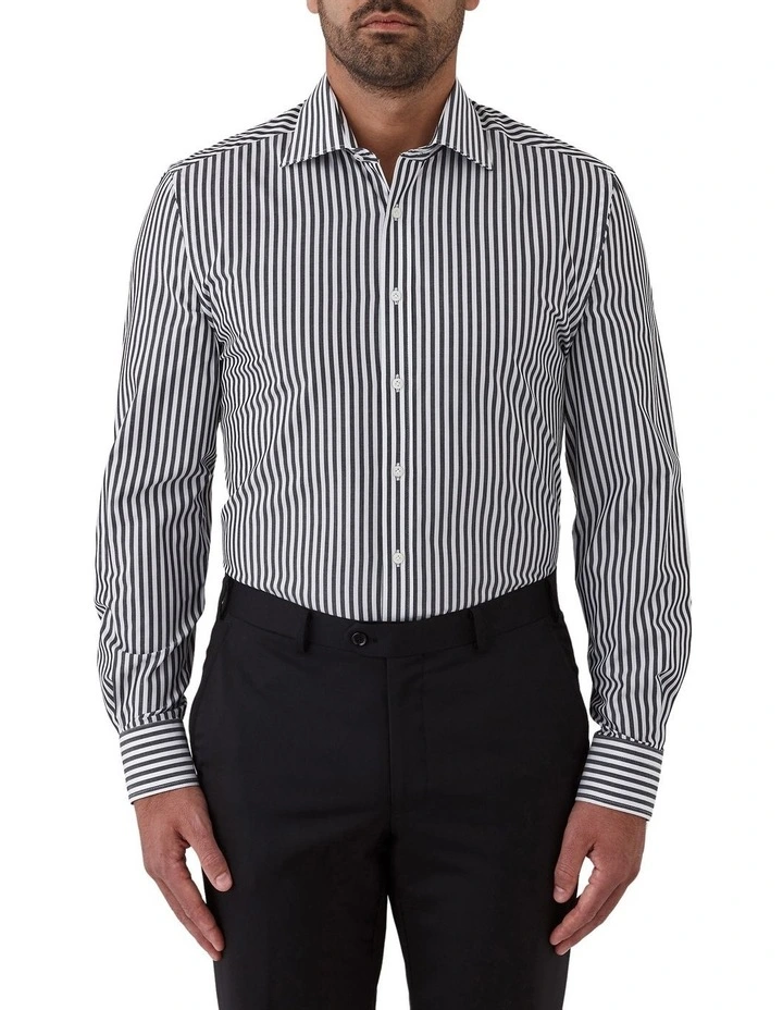 Carlton Modern Fit Shirt in Black