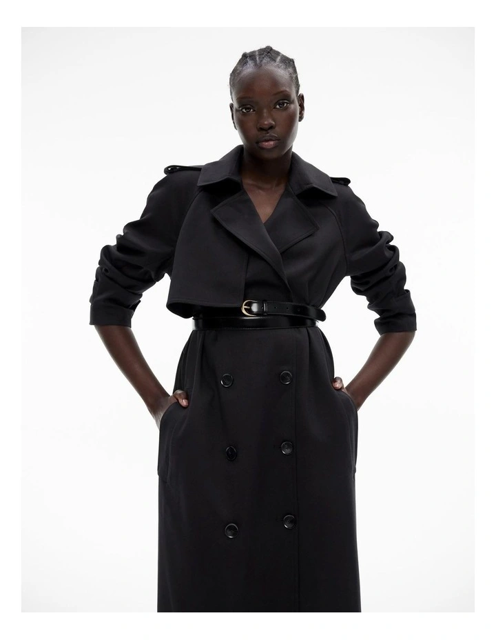 Double Wrap Belt in Black