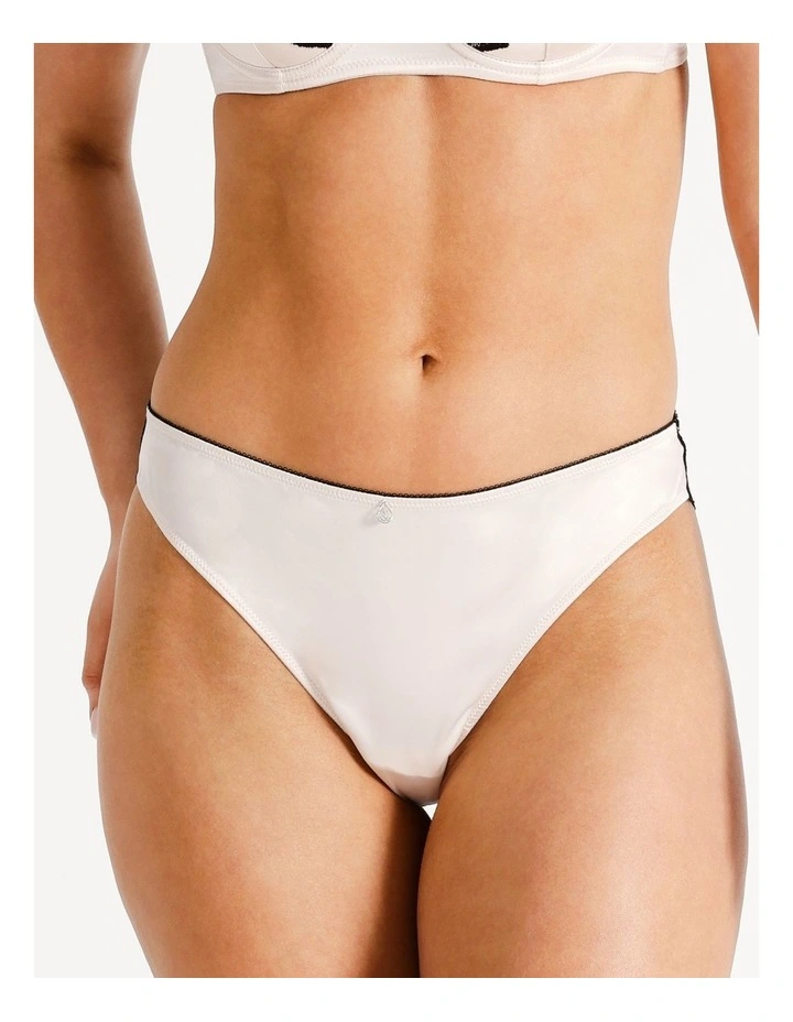 Rhode Bikini in Black/Champagne